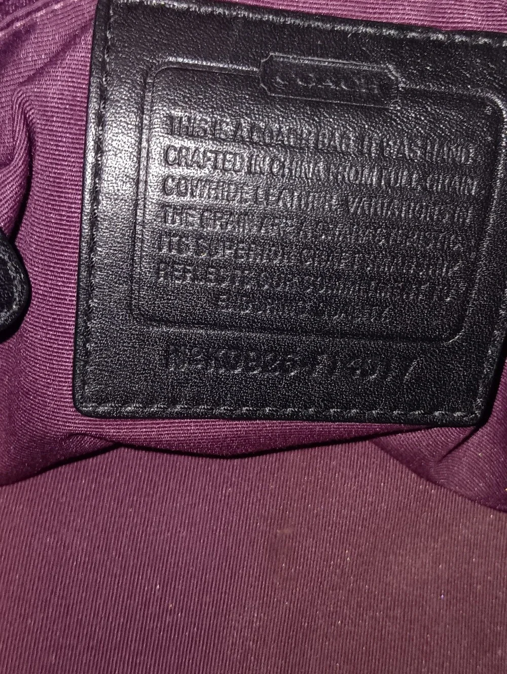 Coach Leather Chelsea Bag With Long Strap
